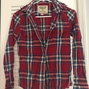 WHO.A.U Plaid Shirt (Airy and Breathable)